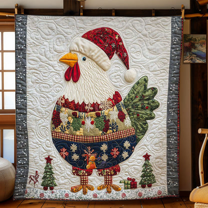 Merry Chicken WN2011003CL Quilt