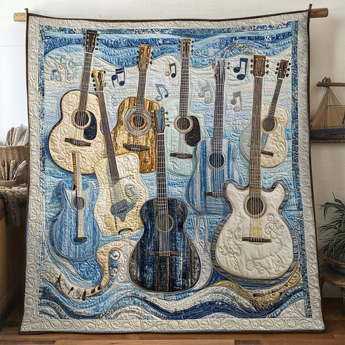 Guitar Storm WN0407121CL Quilt