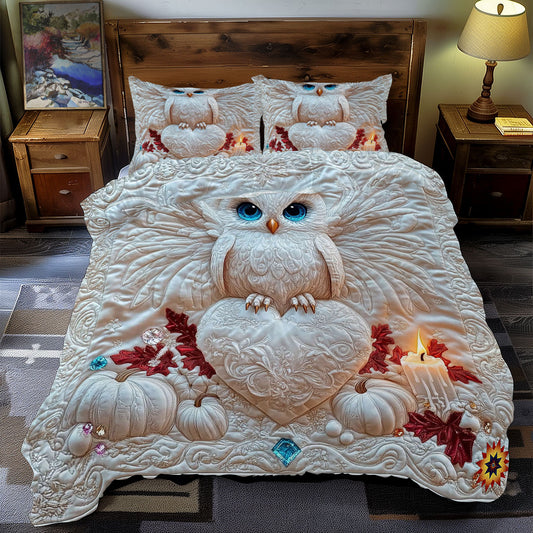 Snow Owl WY2012028CL Duvet Cover Set