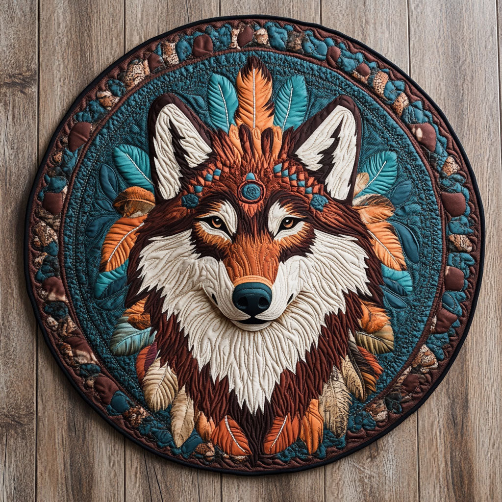 Mystic Alpha CP1107036CL Quilted Round Mat