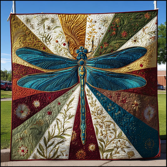 Dragonfly Bloom CW0609028CL Quilt