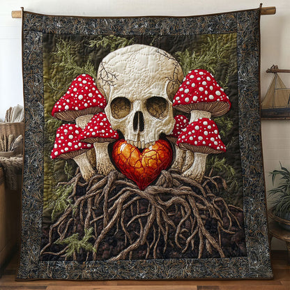 Mystic Bloom Skull WN2810056CL Quilt