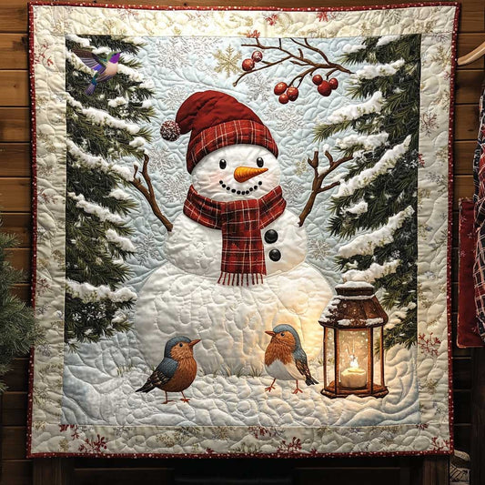 Snowman Cardinal WP0411026CL Quilt