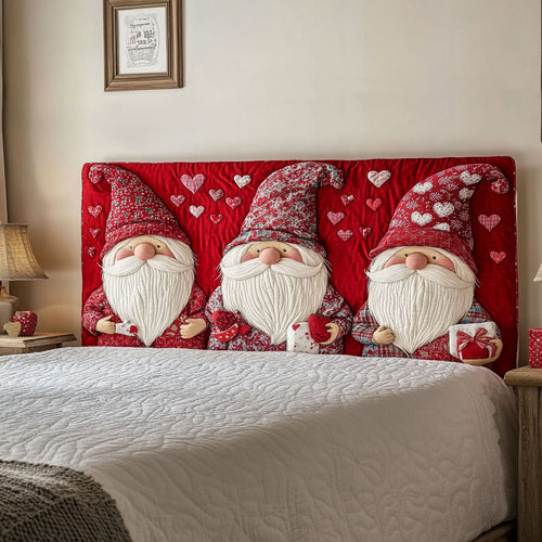 Winterlove Gnome WN3112053CL Quilted Headboard Slipcover