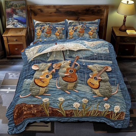 Mouse Music Band WY2612077CL Duvet Cover Set