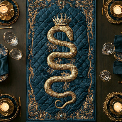 King Snake WY0506033CL Quilted Table Runner