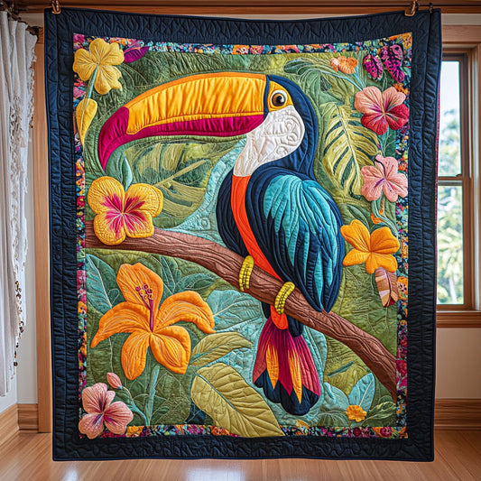 Tropical Toucan CP1908065CL Quilt