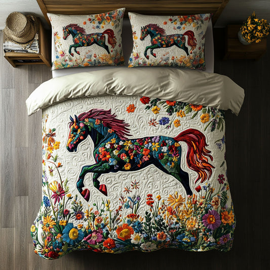 Horse Harmony Bloom WN1606004CL Duvet Cover Set