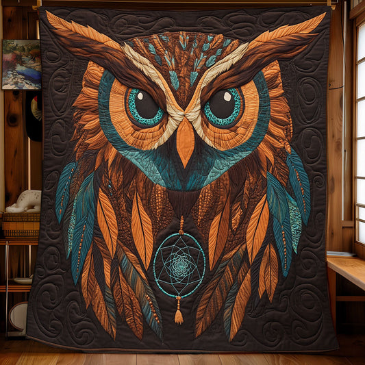 Ember Eyes Owl WX0307027CL Quilt
