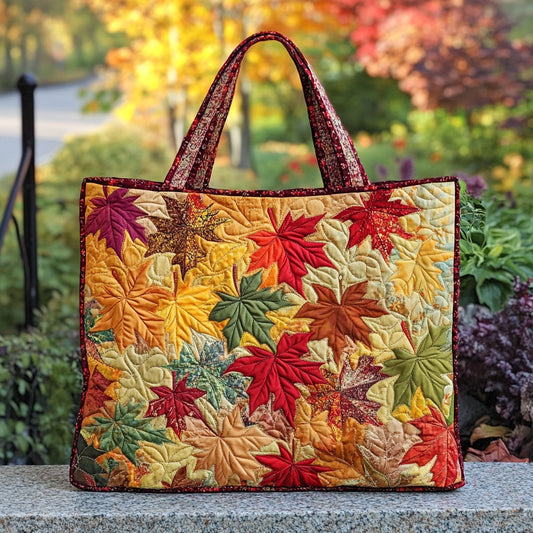 Scarlet Maple WN2409057CL Quilted Tote Bag