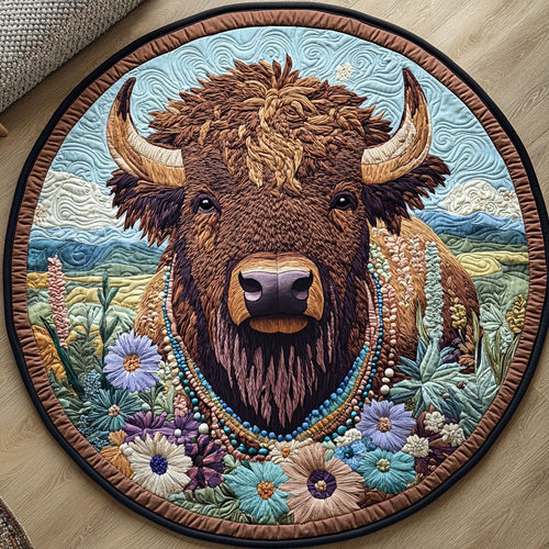 Gentle Power LT2511027CL Quilted Round Mat