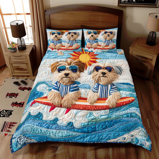 Yorkshire Terrier Beach WX1312106CL Duvet Cover Set