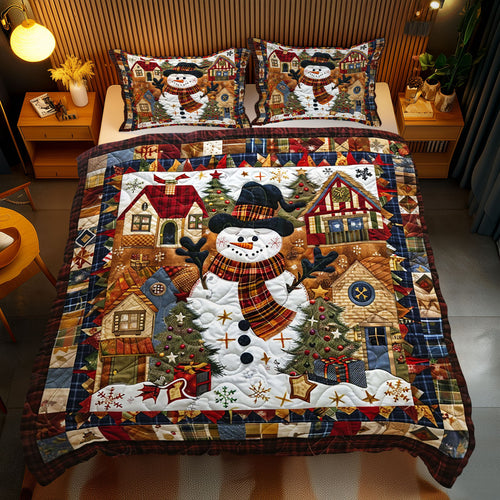 Christmas Snowman WJ1810028CL Duvet Cover Set