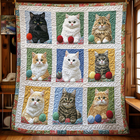 Charming Yarn Cat CW1111002CL Quilt