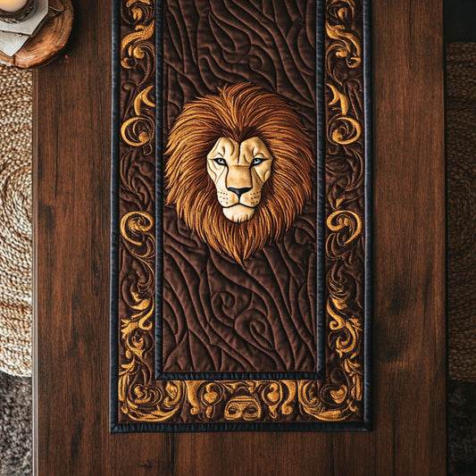 Eternal Lion WN1807051CL Quilted Table Runner