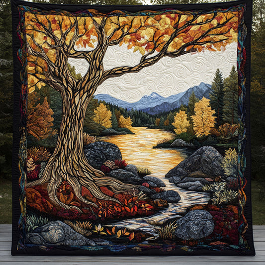 Golden Hour Landscape WP1505065CL Quilt