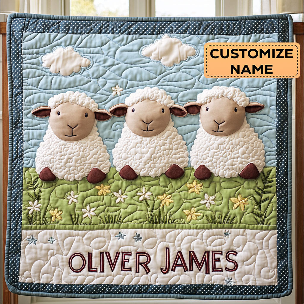 Snuggle Flock CP2507041CL Personalized Baby Quilt