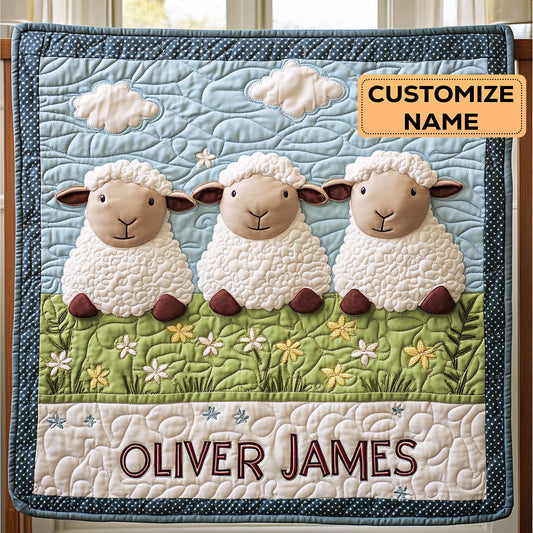 Snuggle Flock CP2507041CL Personalized Baby Quilt