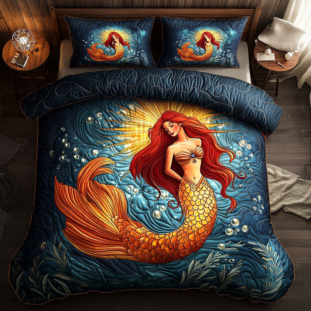 Majestic Mermaid WJ2503026CL Duvet Cover Set