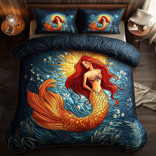 Majestic Mermaid WJ2503026CL Duvet Cover Set