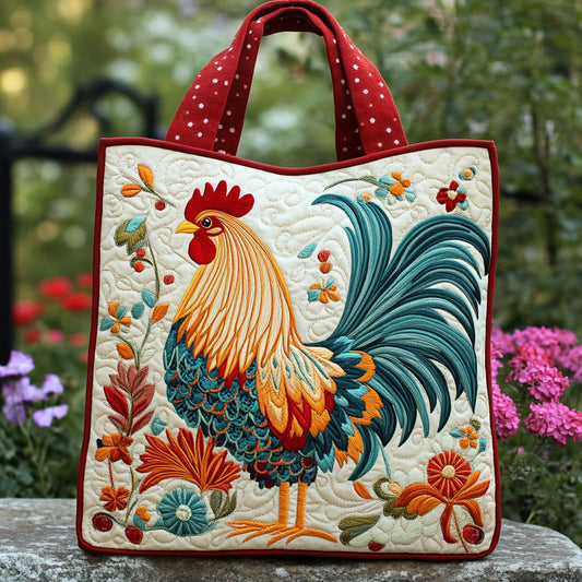 Chicken Pride CW1411024CL Quilted Tote Bag