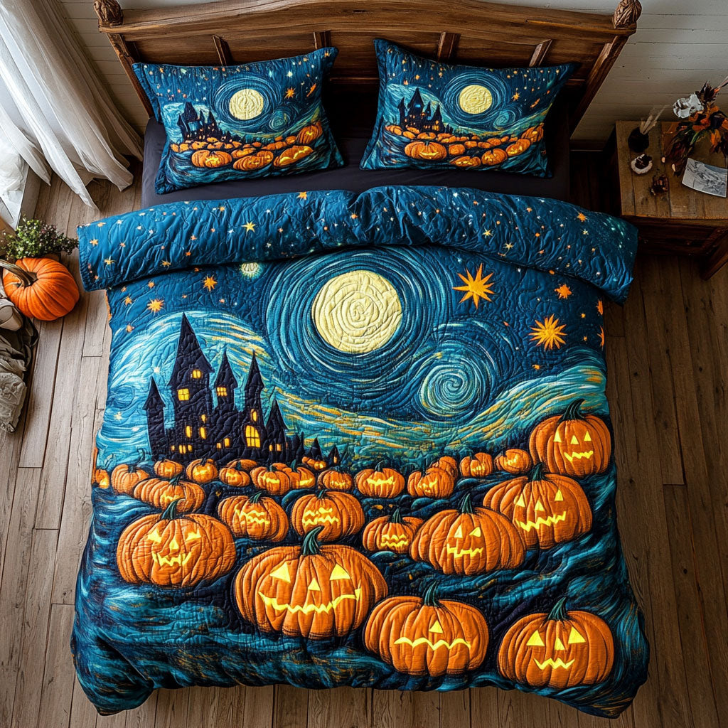 Pumpkin Nightfall CP3107037CL Duvet Cover Set