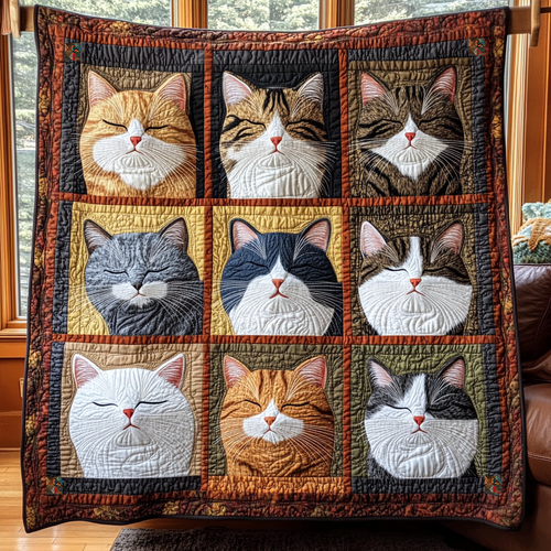 Cats YR0711021CL Quilt