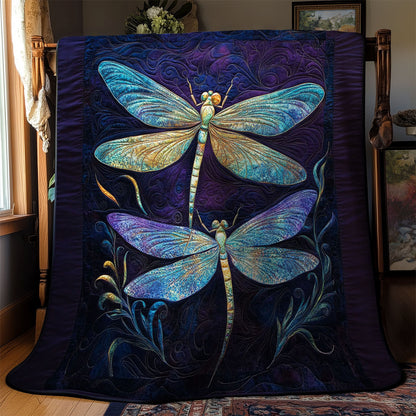 Couple Dragonfly WY2103031CL Quilt