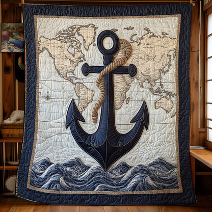 Sailor's Map WX0307075CL Quilt