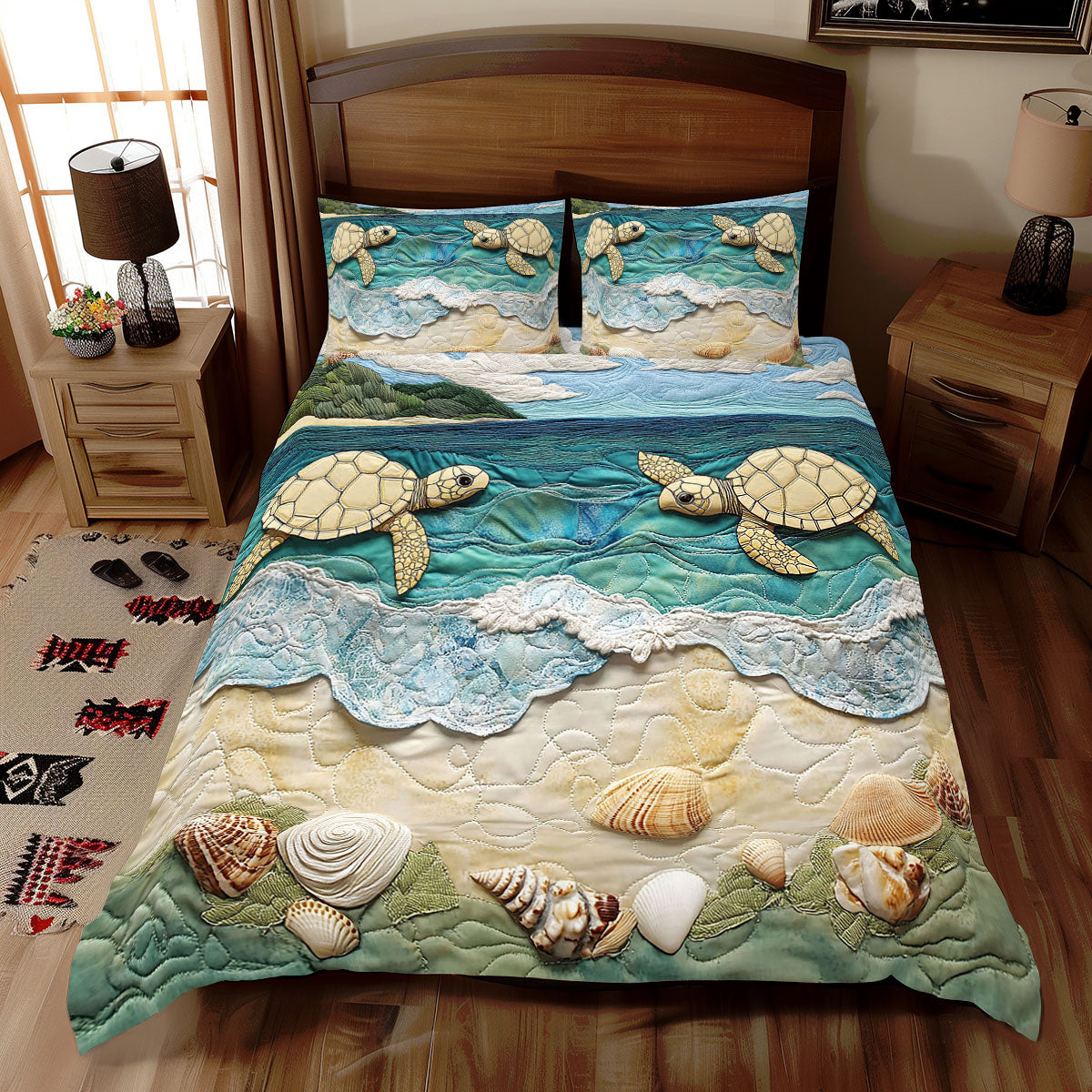 Sea Turtle WJ2112048CL Duvet Cover Set