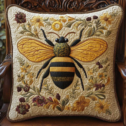 Queen Honey Bee CQ1904014CL Quilt Pillow Case