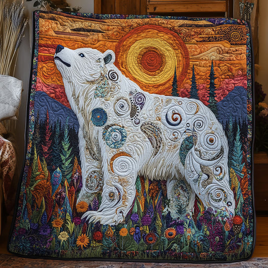 Bear Sunset WX0406005CL Quilt