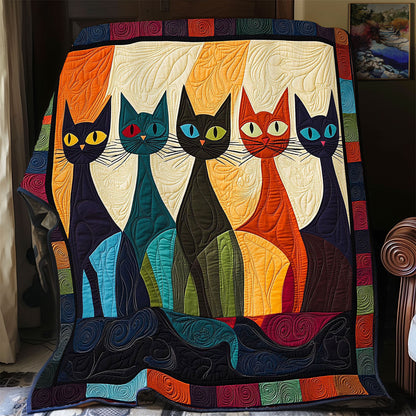 Joyful Meow CP1111035CL Quilt