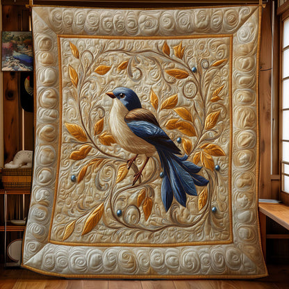 Bird In Royal Garden WY2702043CL Quilt