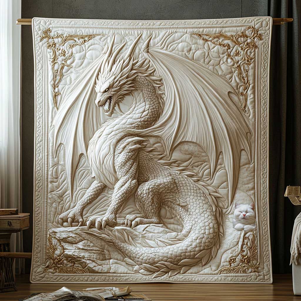 Celestial Legend Dragon WP2811009CL Quilt