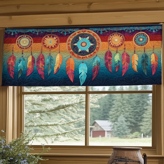 Feather Catchers WY0605029CL Quilted Valance
