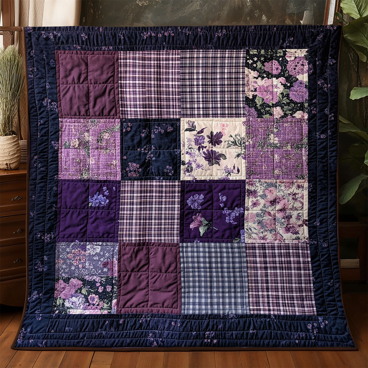 Violet Garden Touch WX1906048CL Quilt