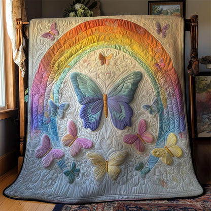 Rainbow Butterfly Garden WN1401030CL Quilt