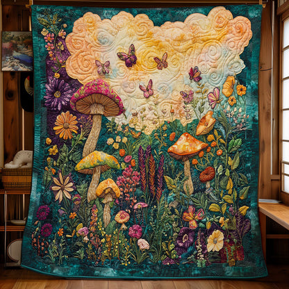 Mushroom Forest WY2103018CL Quilt
