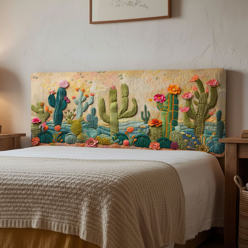 Desert Garden CP0501045CL Quilted Headboard Slipcover
