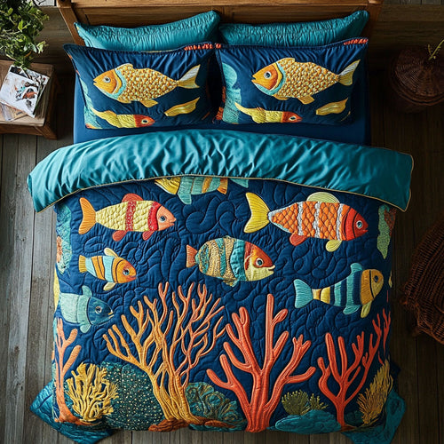 Ocean Swim CP2908049CL Duvet Cover Set