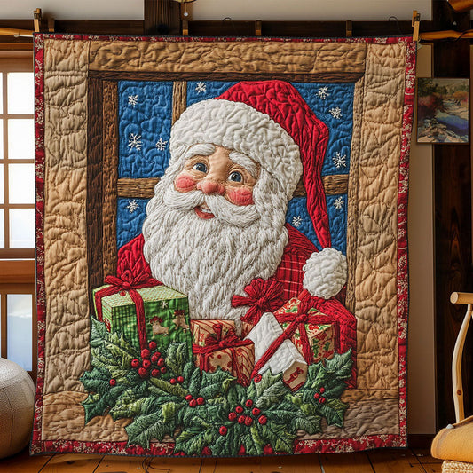 Santa Window Glow WN1811095CL Quilt