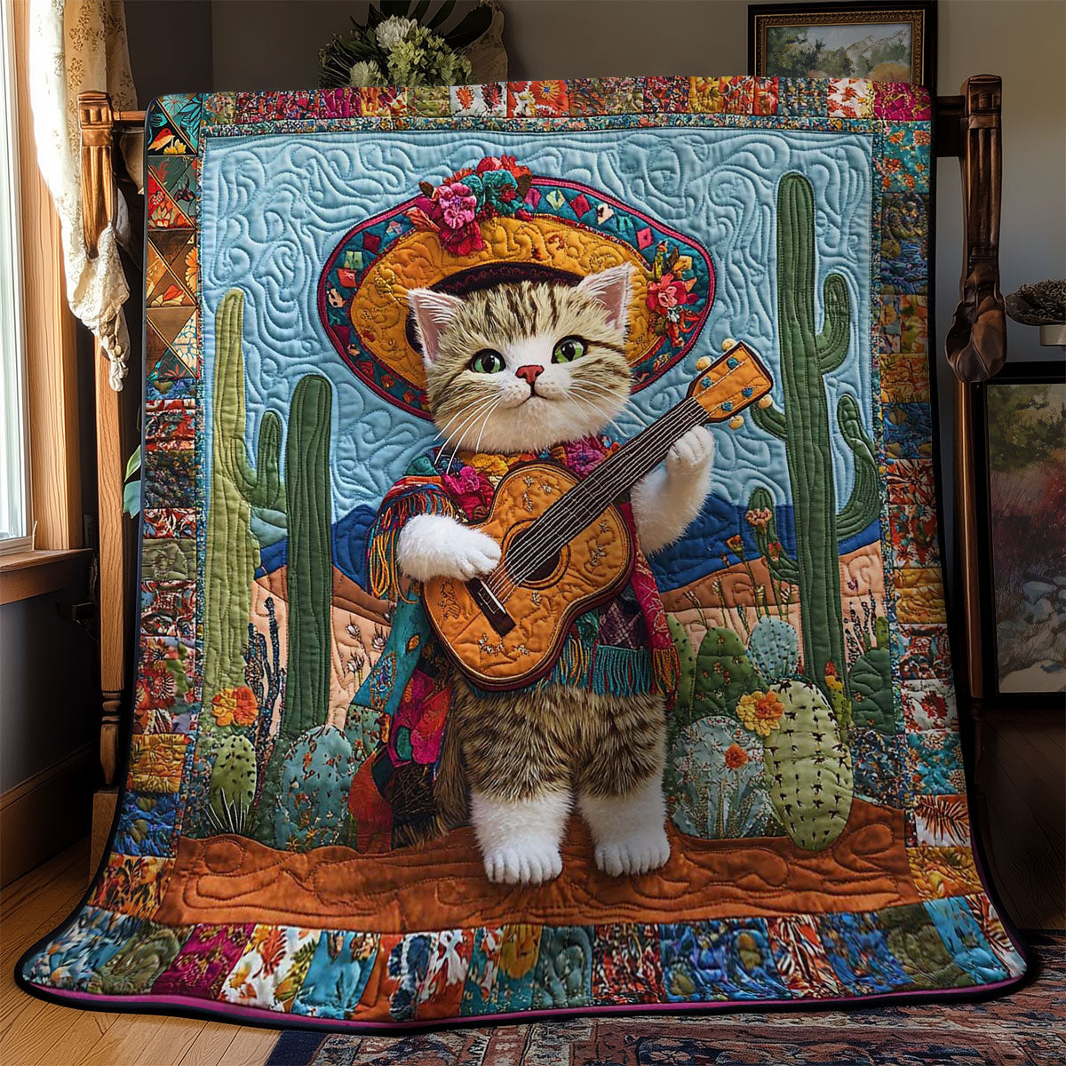 Mariachi American Shorthair WN1712033CL Quilt