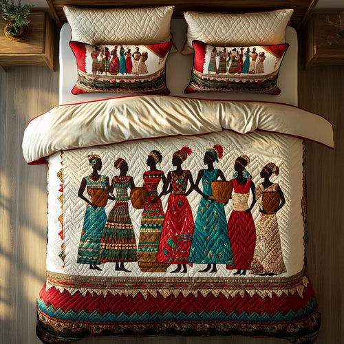 African Beauty CP0207012CL Duvet Cover Set
