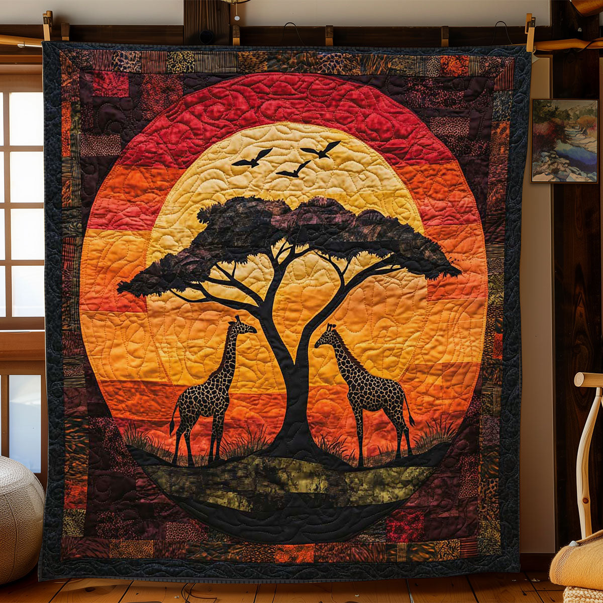 Serene African Safari WN2402023CL Quilt