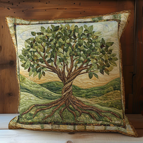 Beautiful Tree Of Life WY0602065CL Quilt Pillow Case