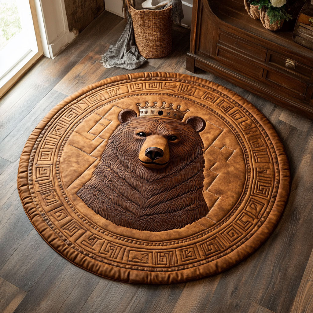 Thronepaw CP3107039CL Quilted Round Mat