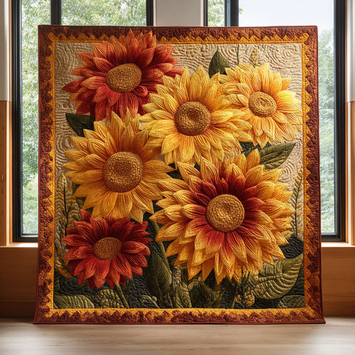 Sunflower Bloom CW1408054CL Quilt