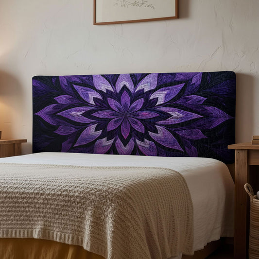 Radiant Flower WN2012064CL Quilted Headboard Slipcover