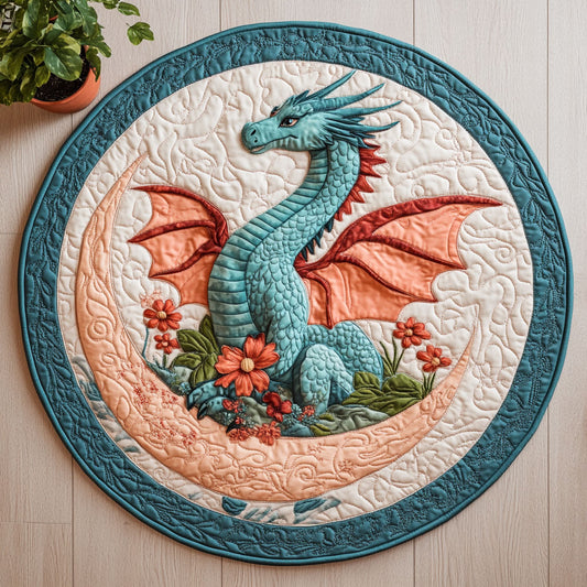 Dragon CW2306011CL Quilted Round Mat